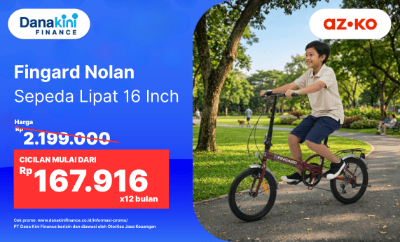 fingard nolan sepeda lipat 16 inch