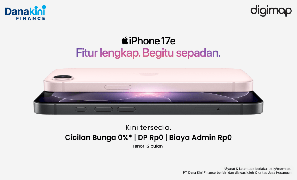 Promo Digimap Promo iPhone Terbaru Promo iPhone 17e Promo True Zero Promo cicilan digimap promo danakini finance iphone