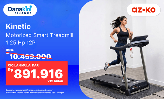 AZKO Kinetic Motorized Smart Treadmill